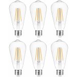 Ampoule led e27 4w �quivalent � 40w ampoule � incandescence 2700k blanc chaud st64 lampe � incandescence ...