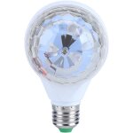 Ampoules led e27, 6w multicolore rotatif lumi�re de stade effet de f�te, double boule led rvb lumi�re ...