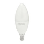 Ampoule led flamme douille e14 2700k 806lm - 7 watts - dhome