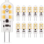 Ampoule led g4 1. 5w, blanc chaud 3000k, ac / dc 12v ampoules d'�clairage �quivalent � 20w halog�ne, ...