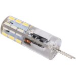 Ampoule led g4 de 2w avec 24 leds, non dimmable, lumi�re blanche froide (6000k) pour lustres et lampes ...