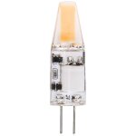 Ampoule led g4 cob 3w 400lm pour lampe de plafond, lustre, applique ac / dc 12v blanc chaud 2700k