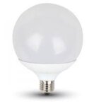 V - tac - ampoule led globe e27 g120 18w blanc chaud - optonica 31905437 31905437 31905437 31905437 31905437 ...