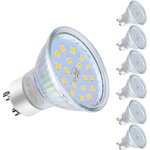 Ampoules led gu10, 5w �quivalent 60w, 600lm, blanc neutre 4500k, 120� larges faisceaux, ampoules led ...