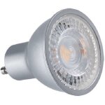 Kanlux - ampoule led gu10 - 7w - blanc naturel 4000k - spot dimmable - 575lm - argent