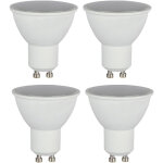 Etc - shop - ampoules led gu10 blanc chaud ampoules led r�flecteur rond 3000 kelvin, blanc, 1x 5 watts ...