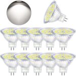Ampoule led gu5. 3 blanc froid 6000k, mr16 led 12v 5w equivalent � 50w halog�ne, ampoules led spot non ...