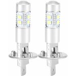 Ersandy - ampoule led h1 100w, ampoules de phare feu de brouillard 360 degr�s phare ampoule led 2pcs ...