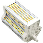 Ampoule led r7s 50w lumi�re chaude dimmable 3000k double extr�mit� j118 type j 118mm 4. 64 projecteur ...