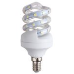 Ampoule led smd 2835 3w watt e14 spirale basse consommation lumire froide