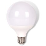Ampoule led sph�rique e27, ampoule g95, 15w lumi�re chaude 3000k, adapt�e pour salon, bureau, chambre, ...