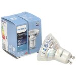 Ampoule led spot gu10 2, 7w 225lm 3000k blanc chaud philips