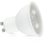 Ampoule led v - tac gu10 7, 5 w 110 � smd spot transparent couvercle 4000 k lumi�re - 218731