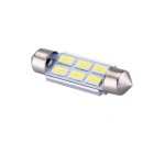 Ampoule navette 6 leds c5w pour caravane et camping - car