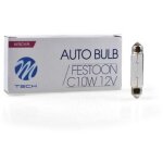 Ampoule navette c10w t11x41 sv8. 5 12v 10w - boite de 10