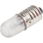 Ampoule néon pour voyant, lumière de couleur orange, taille 9 mm, culot e10, 220 / 250 v, 1, 8 ma Ampoule néon pour voyant, lumière de couleur orange, taille 9 mm, culot e10, 220 / 250 v, 1, 8 ma