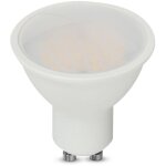 Ampoule spot led v - tac gu10 10w 110� satin cover light 6500k - 218801