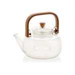 Andrea house thire de verre avec poigne de bambou et filtre