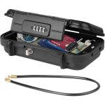 Andyou - coffre - fort portable, coffre fort s�curis� mini coffre fort de voyage �tanche antivol avec ...