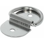 Cyclingcolors ? anneau d'arrimage rabattable en d acier nickel� � visser ? dimensions 47 x 25 mm ? fixation ...