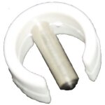 Anneau clip de liaison pour manivelle diam�tre 13mm pivot 9, 9mm blanc ? cherubini 759516