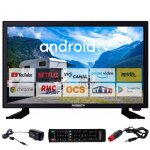 Antarion tv led 22  55cm tlviseur full hd android bluetooth smart tv camping car
