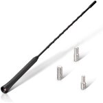 Antenne voiture puissante fm dab antenne autoradio antenne de toit 40cm remplacement universelle auto ...