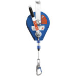Antichute ikar avec dispositif r�cup�ration hra c�ble acier galvanis� - 65 m