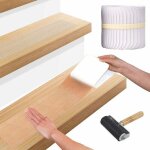 Antiderapant escalier autocollant 10 x 60cm 15pcs, transparentes bande escalier antid�rapante peva, pour ...