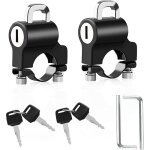 Antivol casque moto de antivol attache casque accessoire moto casque antivol verrouillage avec cl�s cadenas ...