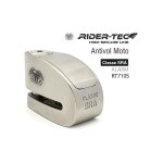 Antivol 2 roues bloque disque sra avec alarme rider - tec