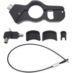 Antivol de poign�e pour moto, antivol robuste pour casque et freins, s�curisant moto, scooter, cyclomoteur, ...