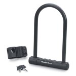 Master lock antivol en u noir double verrouillage 20 cm