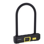 Relaxdays - antivol en u pour v�lo, cadenas � chiffres pour bicyclettes & v�los �lectriques, acier & ...