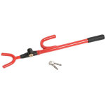 Antivol de volant de voiture, dispositif antivol robuste en acier de qualit� sup�rieure, longueur ajustable, ...