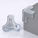 Aougo - 10 pi�ces protection coin de table, protections d'angles transparent, protection des bords et ...