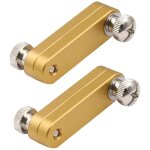 Aougo - 2 pi�ces center marqueur outil de marquage pi�ces en acier inoxydable r�gle bloc de positionnement ...