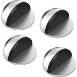 Aougo - arr�ts de portes, lot de 4 arr�ts et but�es de porte en acier inoxydable avec pare - chocs en ...