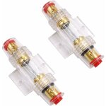 Porte - fusible en ligne 2 pices, porte - fusible 60a protection de scurit de l'alimentation audio ...