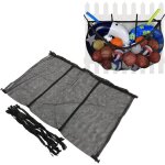 Aougo ? sac de rangement pour jouets de piscine ? filet suspendu 140 x 89 cm ? capacit� jusqu'� 152, ...
