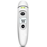 Aougo - thermom�tre �lectronique, thermom�tre portable, thermom�tre m�dical mesure: auriculaire, frontal, ...