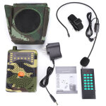 Appareil d'appel d'oiseaux �lectronique portable avec t�l�commande, enceinte mp3 et leurres de chasse ...