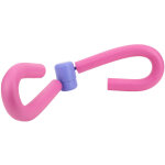 Appareil d'entra�nement portable pour les jambes et les cuisses, en forme de cuisse, rose.