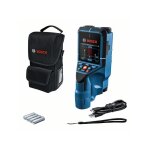 Appareil de localisation wallscanner d - tect 200 c bosch avec 4x piles lr6 1, 5 v (aa)