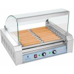 Appareil machine à hot dog professionnelle inox 20 saucisses 2 200 watts Appareil machine à hot dog professionnelle inox 20 saucisses 2 200 watts