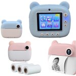 Appareil photo  impression instantane appareil photo numrique thermique pour enfants