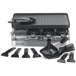 Naturamix - appareil à raclette 8 personnes 1200w + grill + crêpe rac. indus - 8 Naturamix - appareil à raclette 8 personnes 1200w + grill + crêpe rac. indus - 8