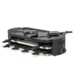 Appareil � raclette 8 personnes 1600w noir - livoo - doc337