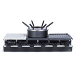 Appareil à raclette + fondue 12 personnes 1650w - livoo - doc234 Appareil à raclette + fondue 12 personnes 1650w - livoo - doc234