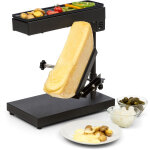 Appenzell peak appareil � raclette avec grill 1000w thermostat - noir